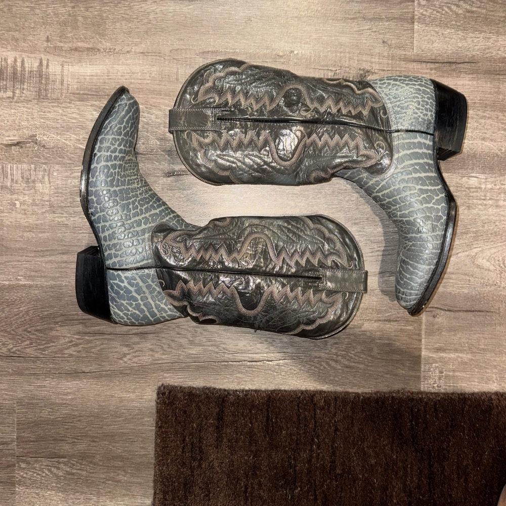 Men's Western Cowboy Boots - Picture 9 of 12